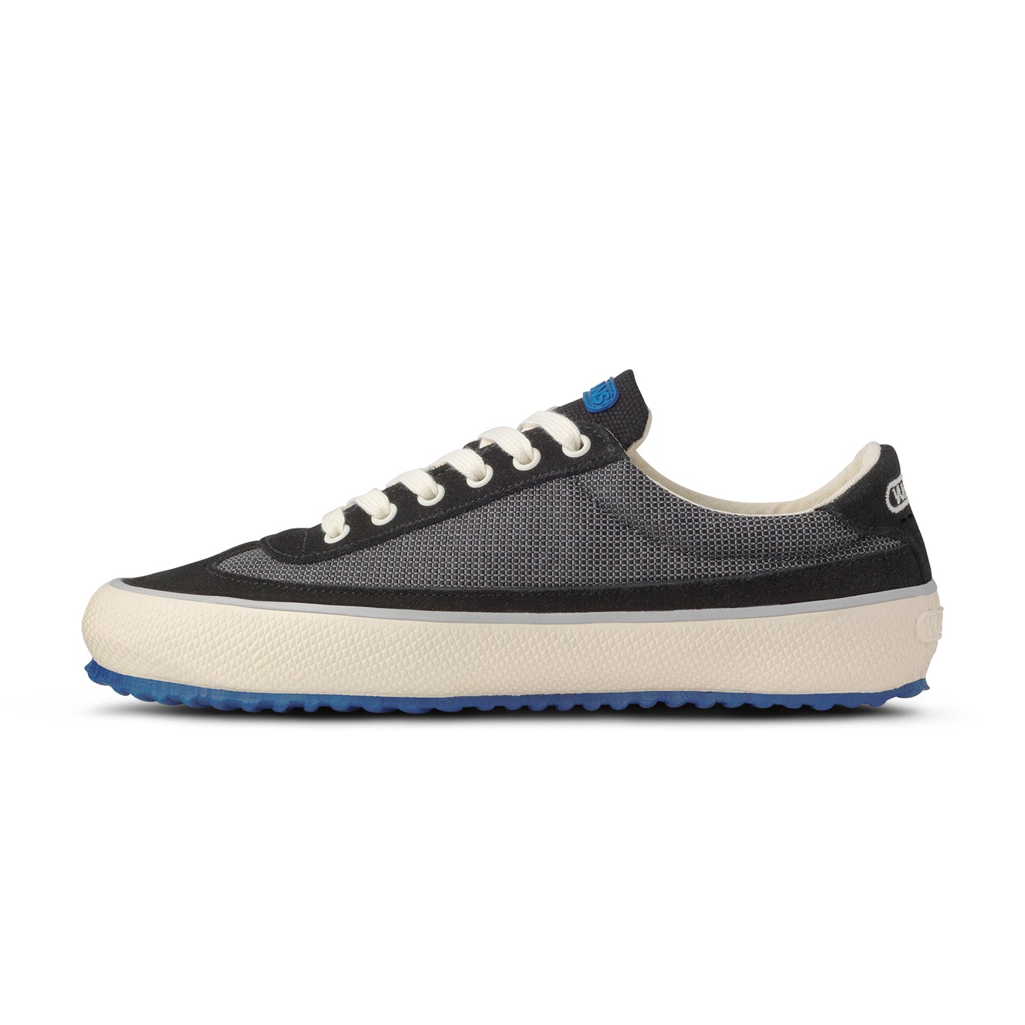 Black and off white Men Shoes.